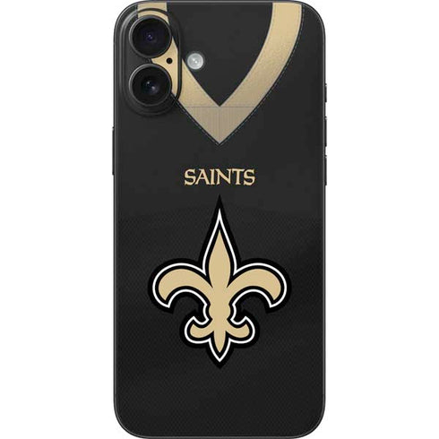 NFL New Orleans Saints Team Jersey iPhone 16 Plus Skin
